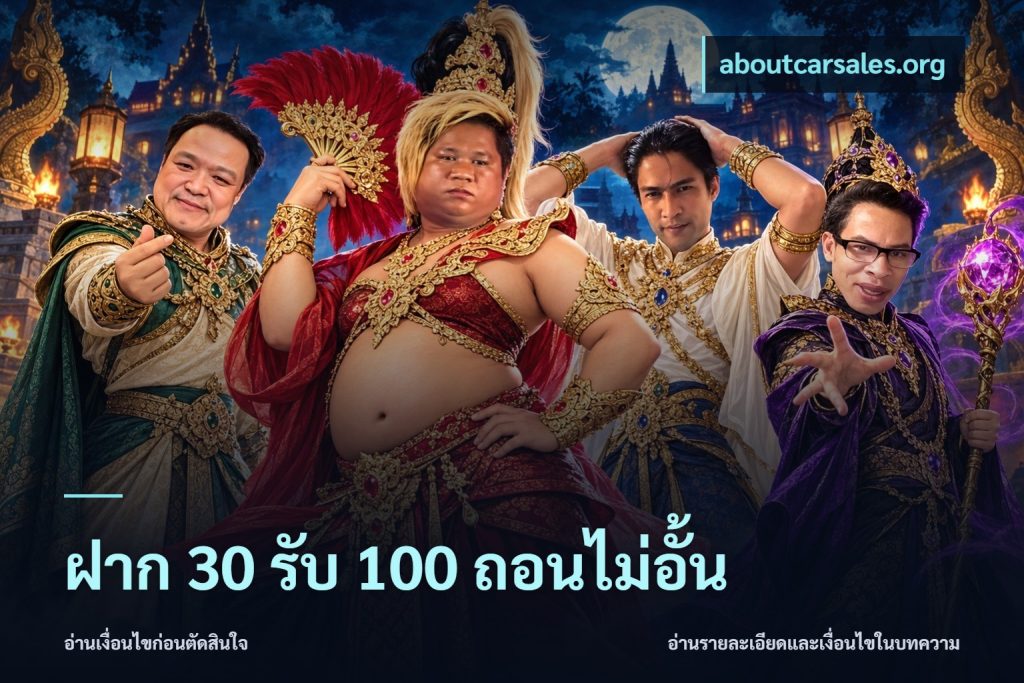 ฝาก 30 รับ 100 ถอนไม่อั้น