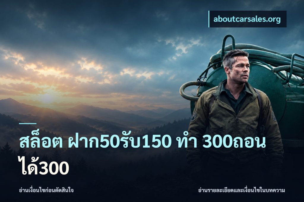 สล็อต ฝาก50รับ150 ทํา 300ถอนได้300