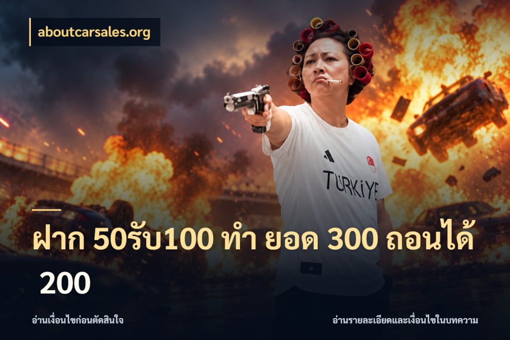 ฝาก 50รับ100 ทํา ยอด 300 ถอนได้ 200 ยอดฝากและยอดรับในมุมของคนชอบลุ้น ในมุม aboutcarsales.org