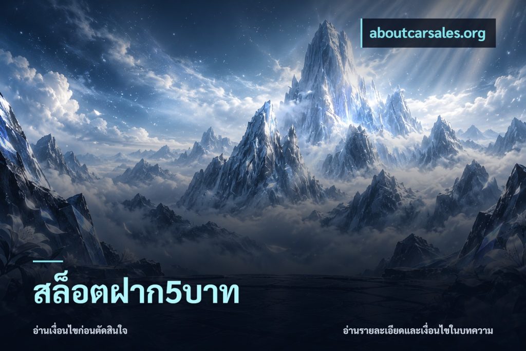 สล็อตฝาก5บาท