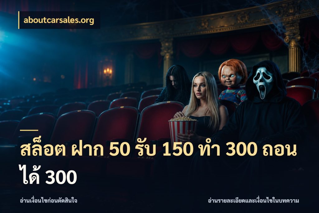 สล็อต ฝาก 50 รับ 150 ทํา 300 ถอนได้ 300 จับคู่โบนัสกับสไตล์เกมที่ชอบ กับ aboutcarsales.org