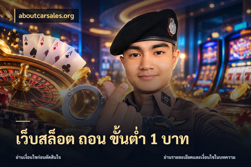 เว็บสล็อต ถอน ขั้นต่ํา 1 บาท aboutcarsales.org เงินตั้งต้นกับความสนุกที่คุณกำหนด