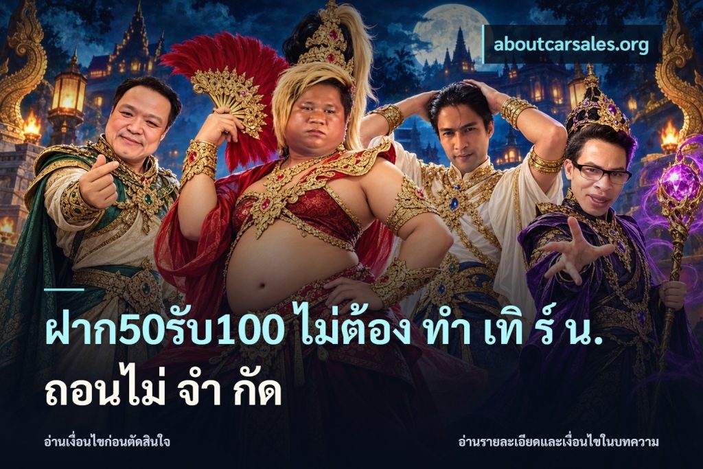 ฝาก50รับ100 ไม่ต้อง ทํา เทิ ร์ น. ถอนไม่ จํา กัด