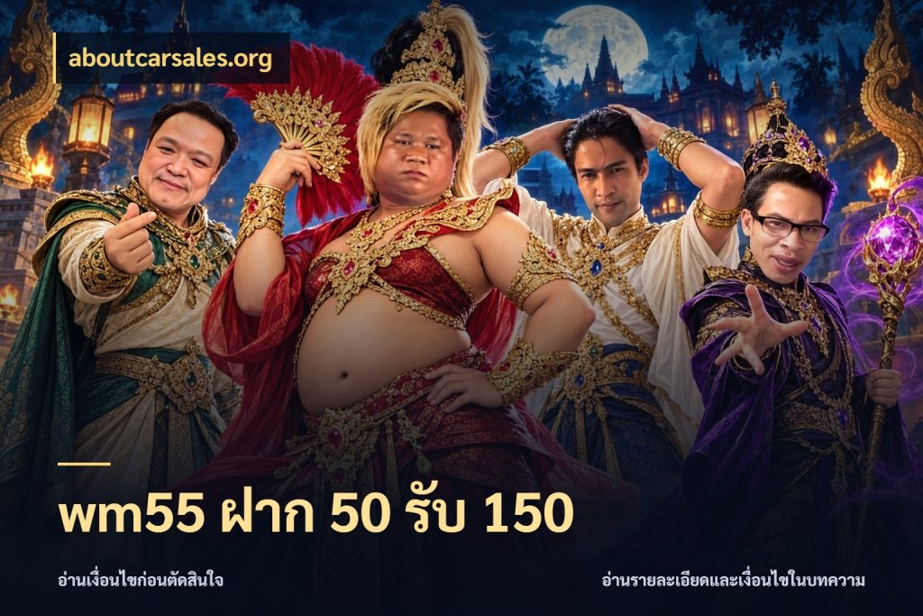 wm55 ฝาก 50 รับ 150 โปรยอดรับที่สายเกมสนใจ กับ aboutcarsales.org