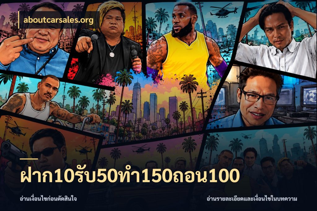 ฝาก10รับ50ทํา150ถอน100 จับคู่โบนัสกับสไตล์เกมที่ชอบ ในมุม aboutcarsales.org