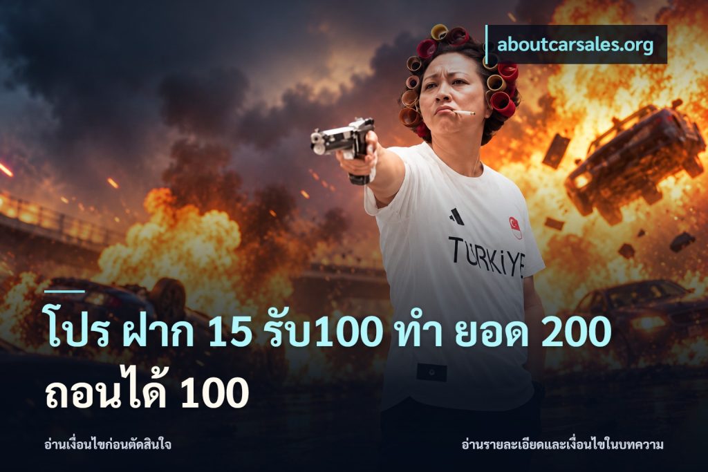 โปร ฝาก 15 รับ100 ทํา ยอด 200 ถอนได้ 100