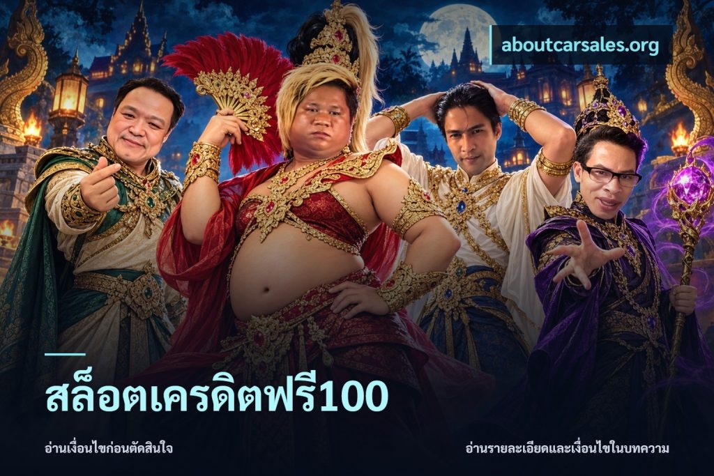 สล็อตเครดิตฟรี100