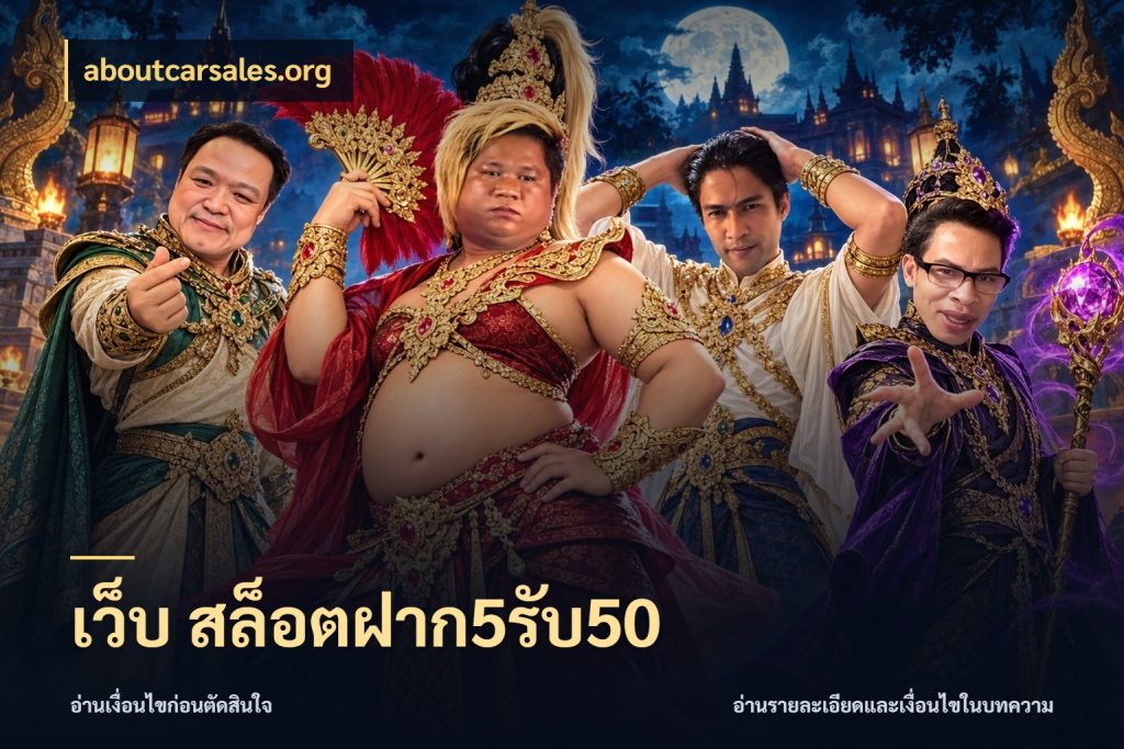เว็บ สล็อตฝาก5รับ50 ยอดฝากและยอดรับในมุมของคนชอบลุ้น กับ aboutcarsales.org