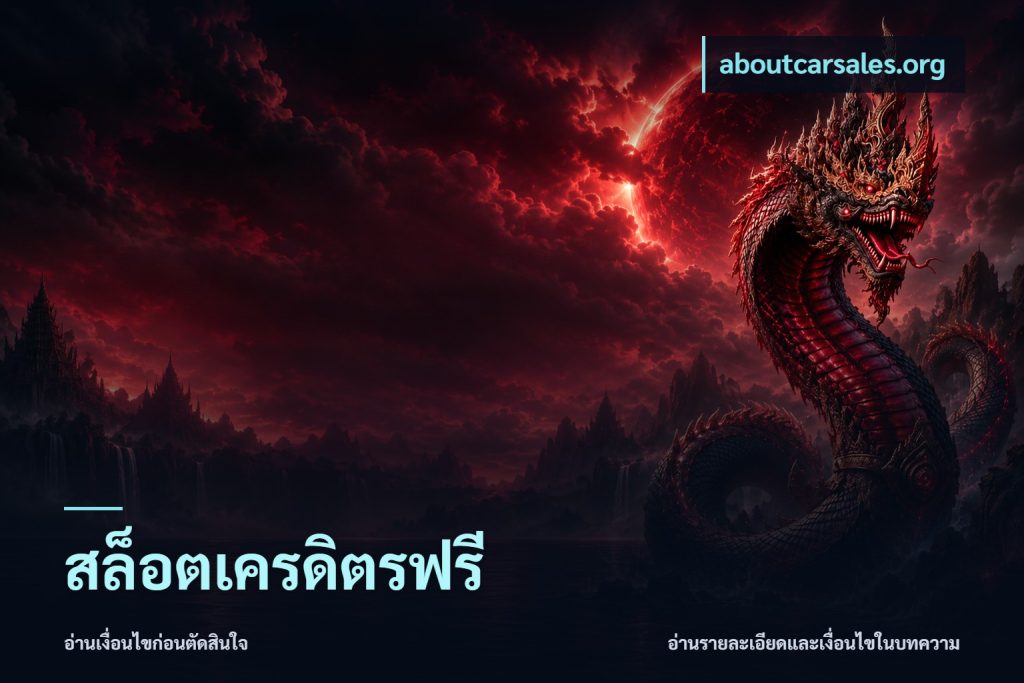 สล็อตเครดิตรฟรี