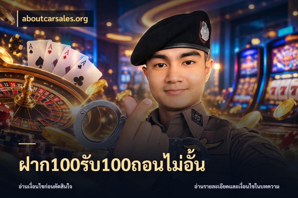 ฝาก100รับ100ถอนไม่อั้น จับคู่โบนัสกับสไตล์เกมที่ชอบ สไตล์ aboutcarsales.org