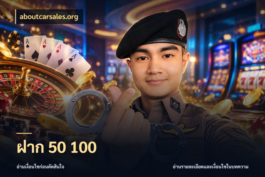 ฝาก 50 100 aboutcarsales.org มุมสนุกของคนที่กำหนดขอบเขตตัวเอง