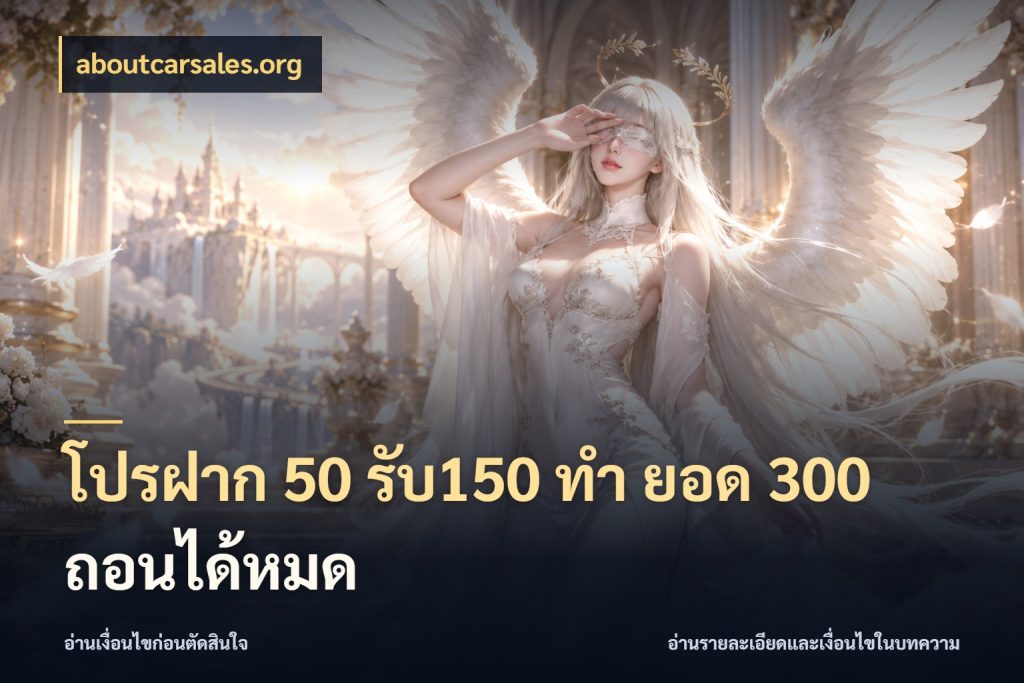 โปรฝาก 50 รับ150 ทํา ยอด 300 ถอนได้หมด สนุกกับตัวเลือกโปรในสไตล์ของคุณ ในมุม aboutcarsales.org