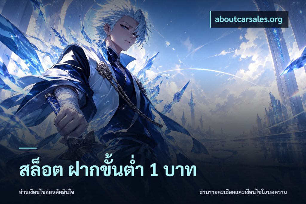 สล็อต ฝากขั้นต่ำ 1 บาท