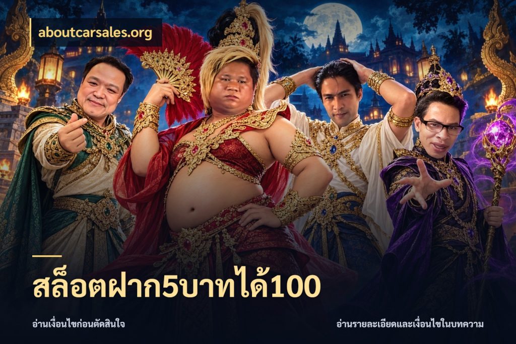 สล็อตฝาก5บาทได้100 สีสันของโปรฝากและยอดรับ ในมุม aboutcarsales.org