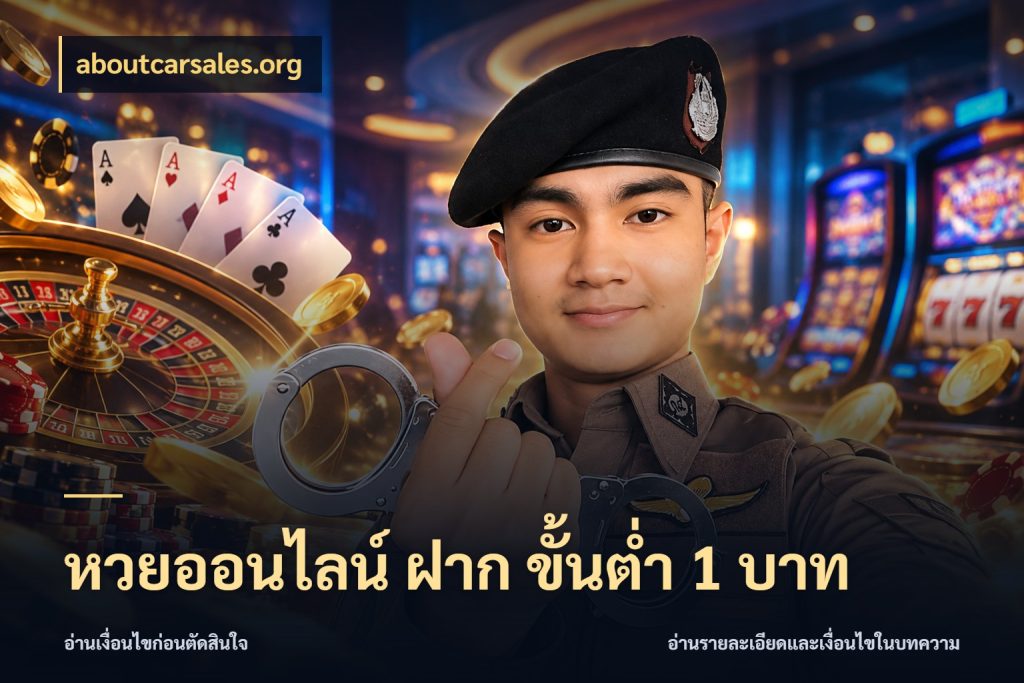 หวยออนไลน์ ฝาก ขั้นต่ำ 1 บาท สายหวยเลือกจังหวะให้พอดีกับตัวเอง ในมุม aboutcarsales.org