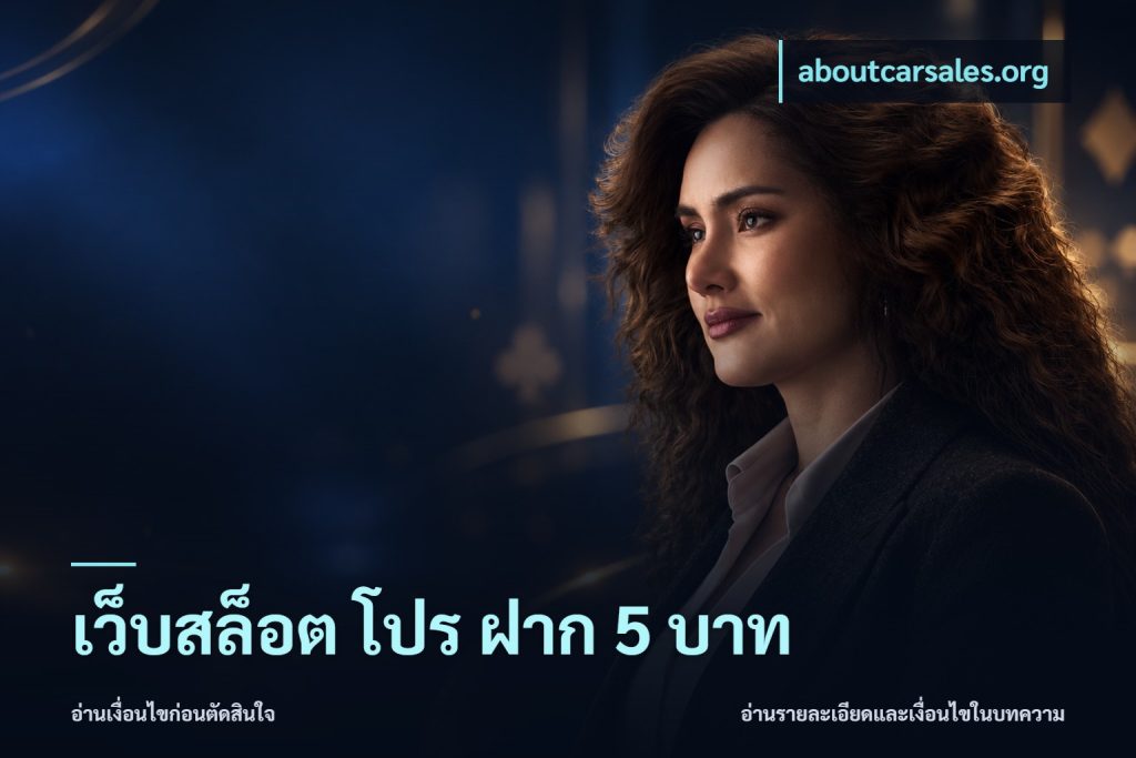 เว็บสล็อต โปร ฝาก 5 บาท