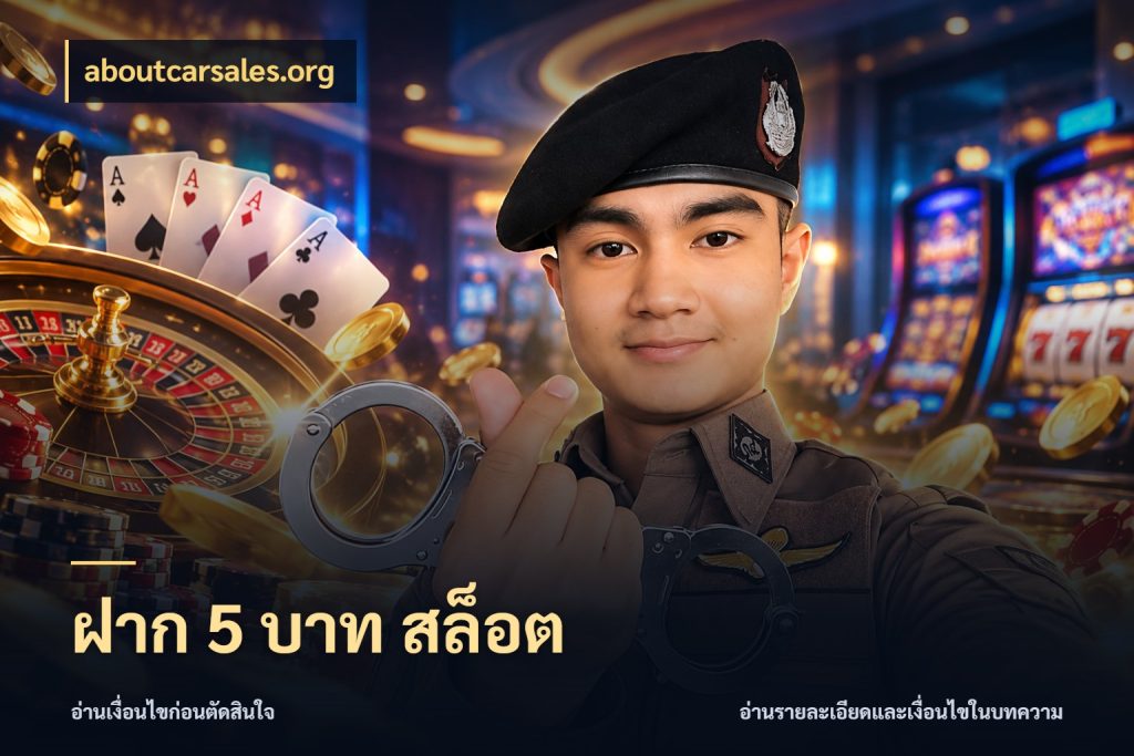 ฝาก 5 บาท สล็อต ทุนเบาก็มีสีสันในจังหวะของคุณ ในมุม aboutcarsales.org