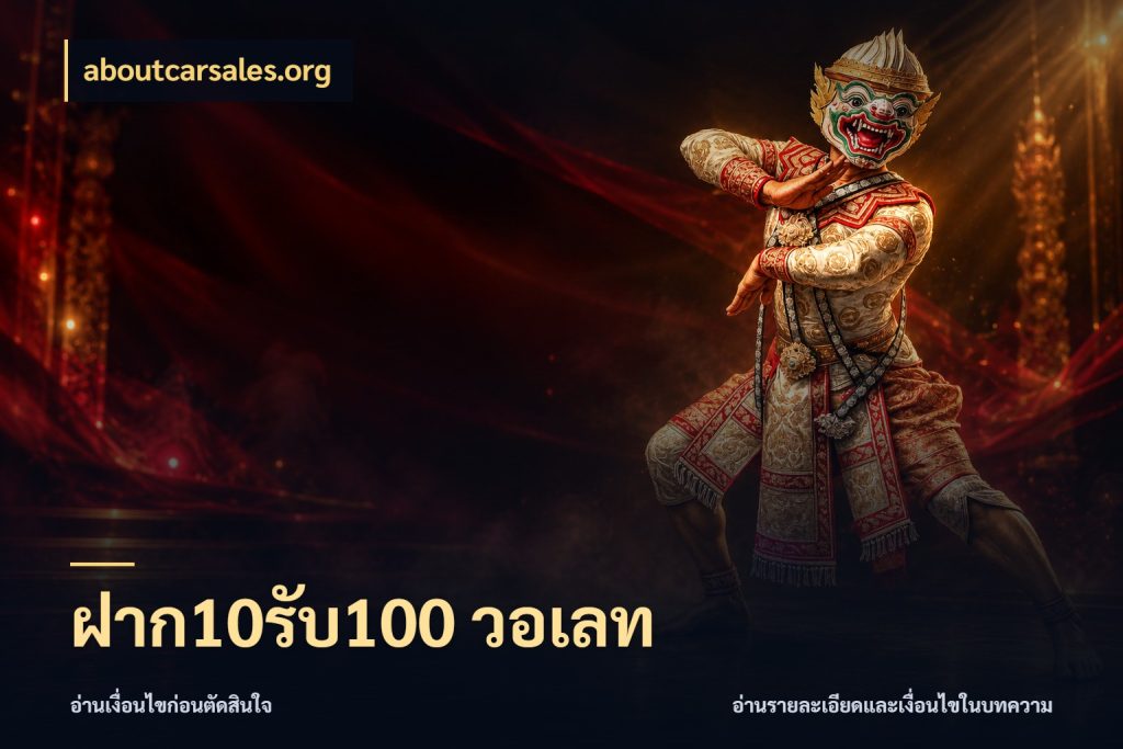 ฝาก10รับ100 วอเลท aboutcarsales.org โปรยอดรับที่สายเกมสนใจ