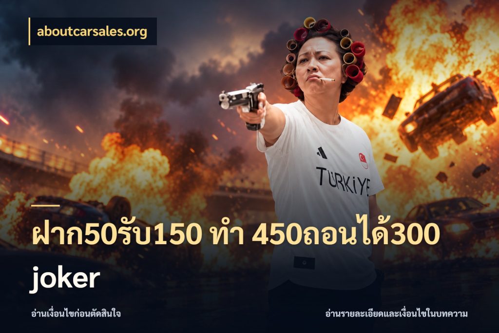 ฝาก50รับ150 ทํา 450ถอนได้300 joker aboutcarsales.org สนุกกับตัวเลือกโปรในสไตล์ของคุณ