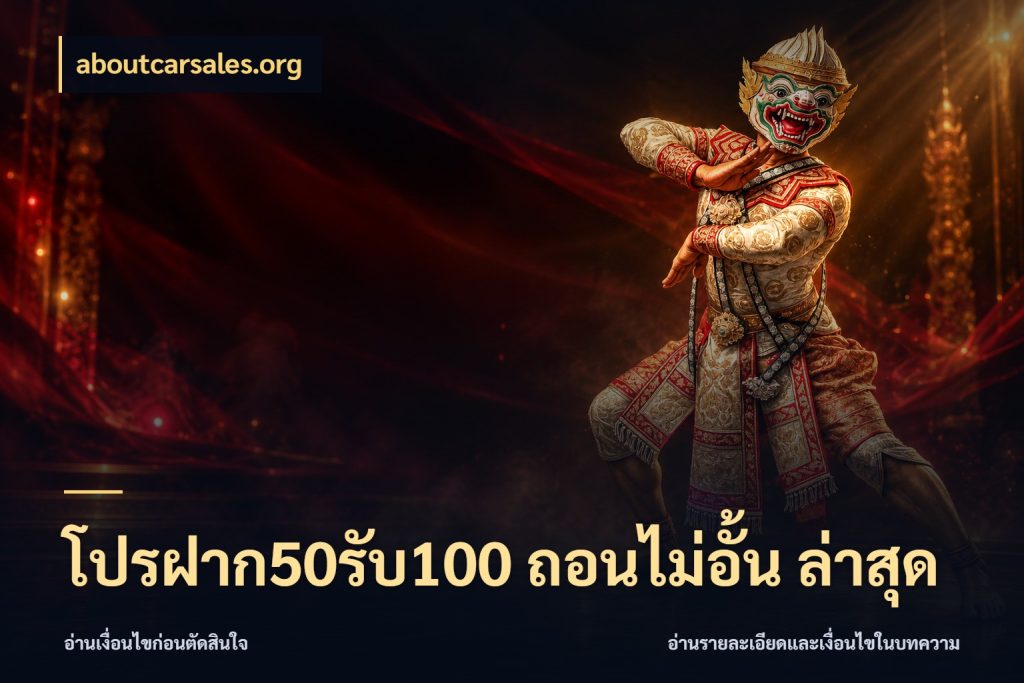 โปรฝาก50รับ100 ถอนไม่อั้น ล่าสุด aboutcarsales.org จุดเด่นของเครดิตที่คนชอบเกมอยากรู้