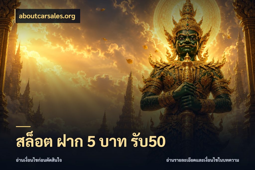 สล็อต ฝาก 5 บาท รับ50 จุดเด่นของเครดิตที่คนชอบเกมอยากรู้ กับ aboutcarsales.org