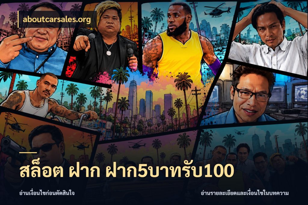 สล็อต ฝาก ฝาก5บาทรับ100 aboutcarsales.org สนุกกับตัวเลือกโปรในสไตล์ของคุณ