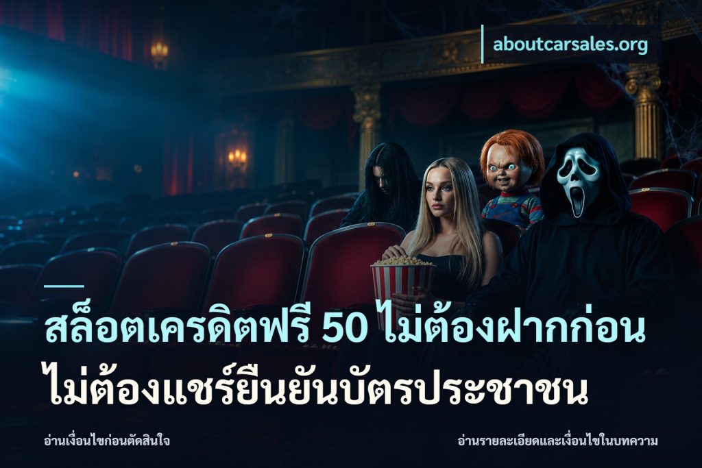 สล็อตเครดิตฟรี 50 ไม่ต้องฝากก่อนไม่ต้องแชร์ยืนยันบัตรประชาชน