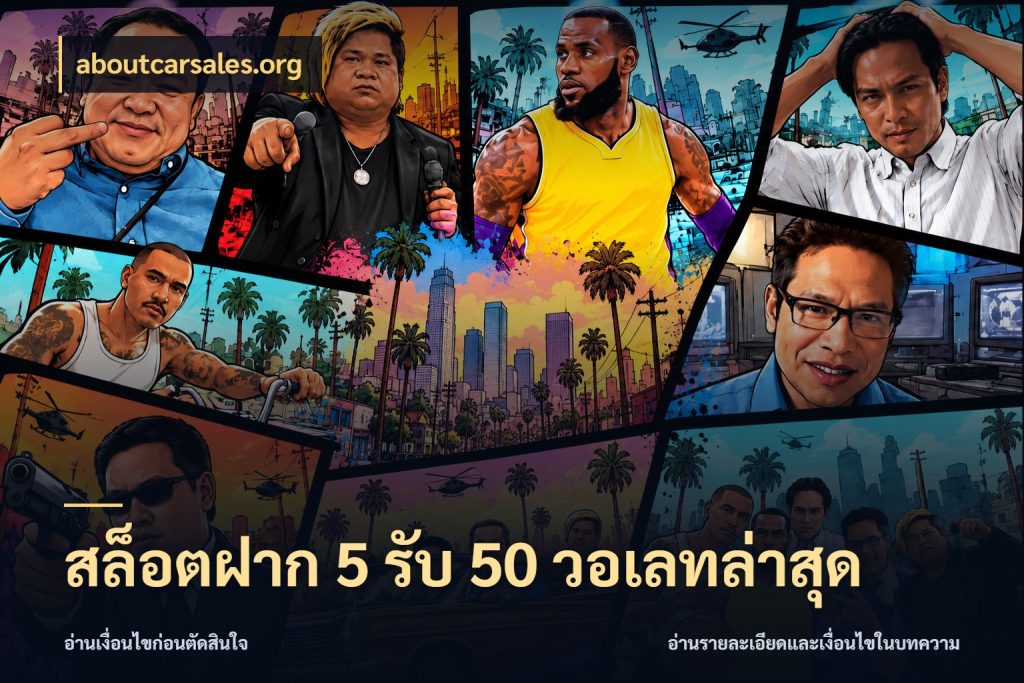 สล็อตฝาก 5 รับ 50 วอเลทล่าสุด โปรยอดรับที่สายเกมสนใจ สไตล์ aboutcarsales.org