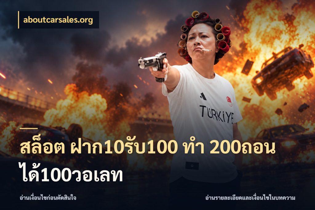 สล็อต ฝาก10รับ100 ทํา 200ถอนได้100วอเลท จับคู่โบนัสกับสไตล์เกมที่ชอบ กับ aboutcarsales.org