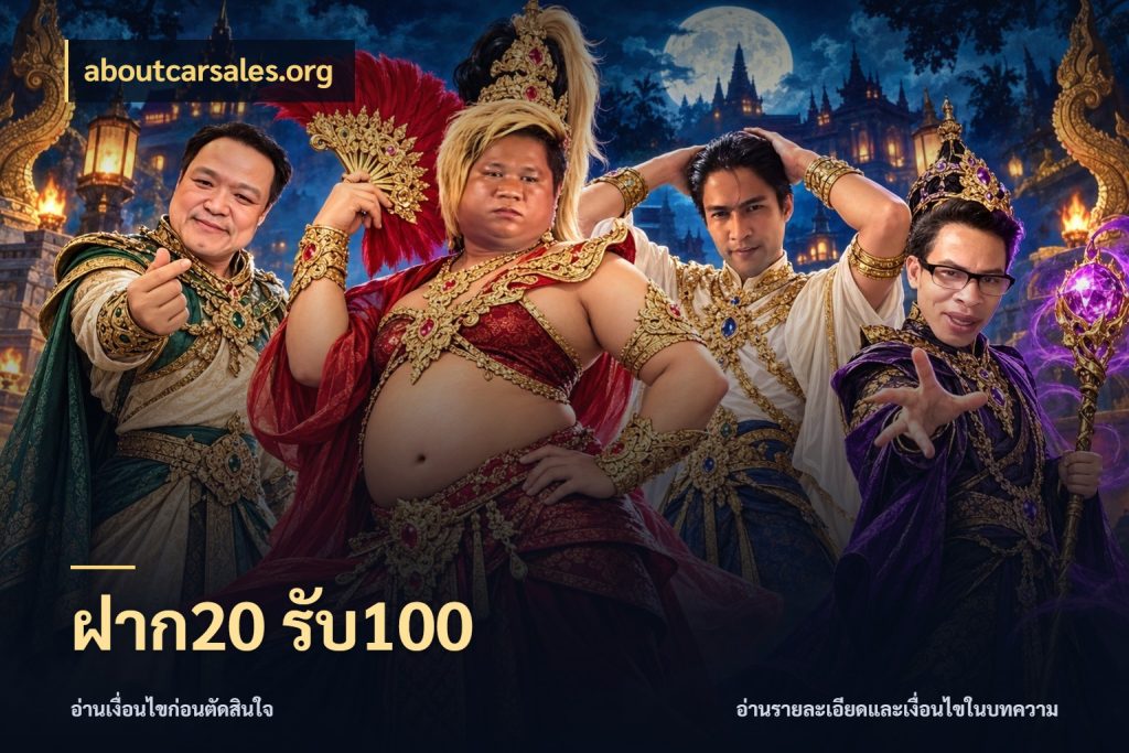 ฝาก20 รับ100 จับคู่โบนัสกับสไตล์เกมที่ชอบ กับ aboutcarsales.org