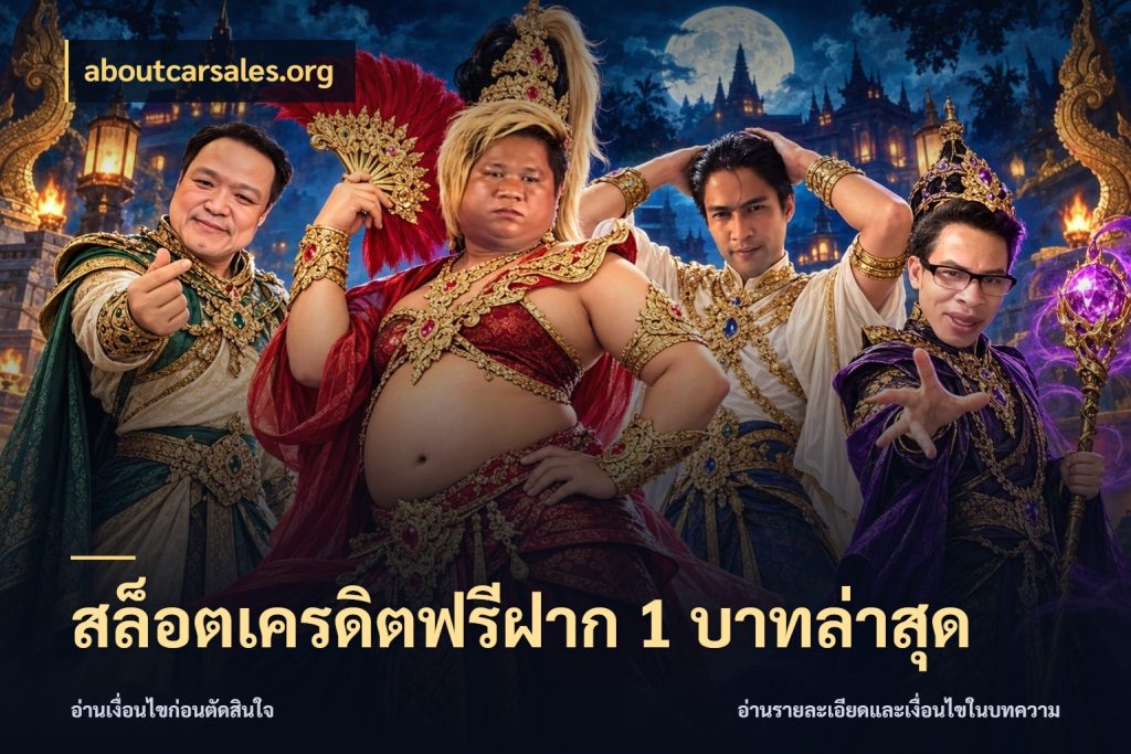 สล็อตเครดิตฟรีฝาก 1 บาทล่าสุด เลือกสไตล์ความสนุกจากรูปแบบเครดิต ในมุม aboutcarsales.org