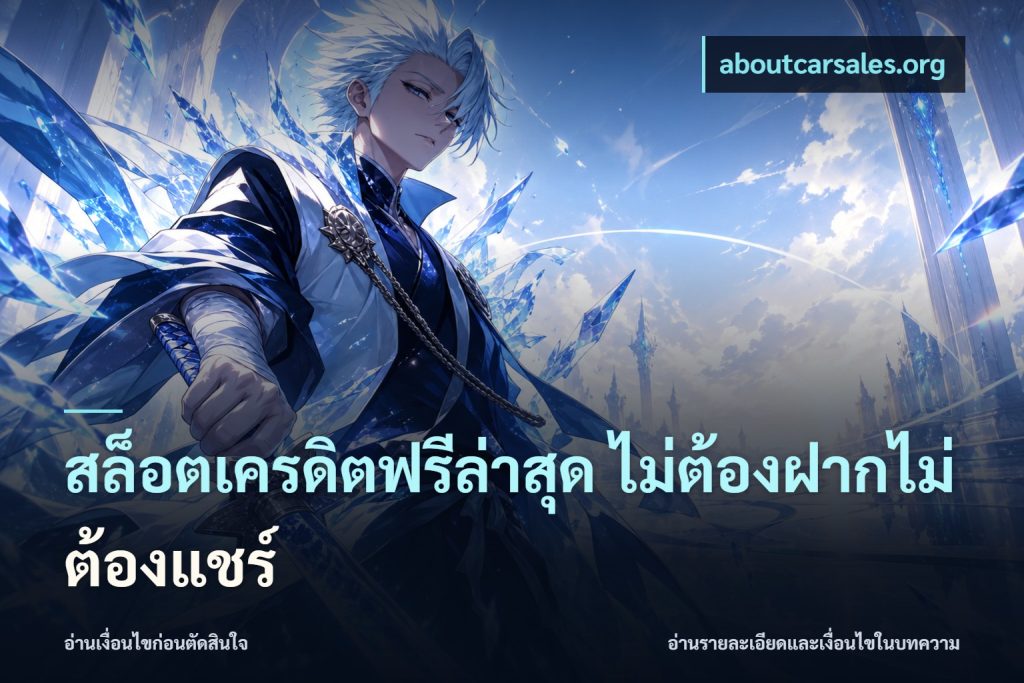 สล็อตเครดิตฟรีล่าสุด ไม่ต้องฝากไม่ต้องแชร์