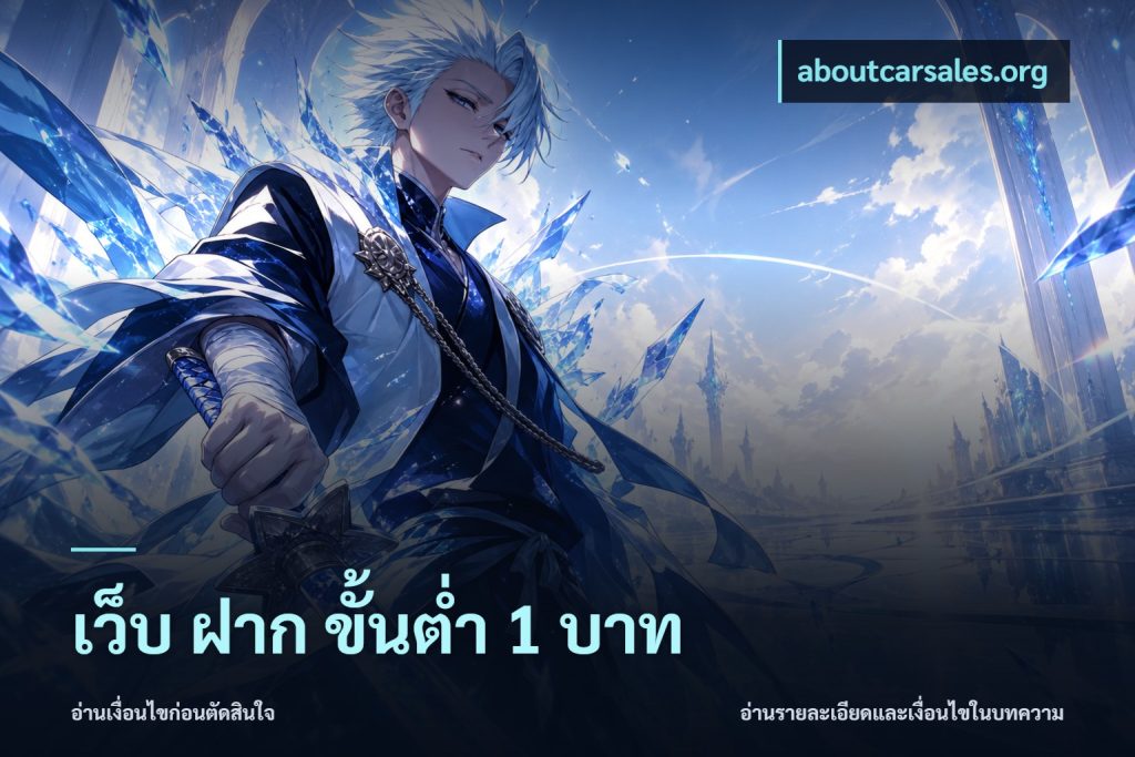 เว็บ ฝาก ขั้นต่ำ 1 บาท