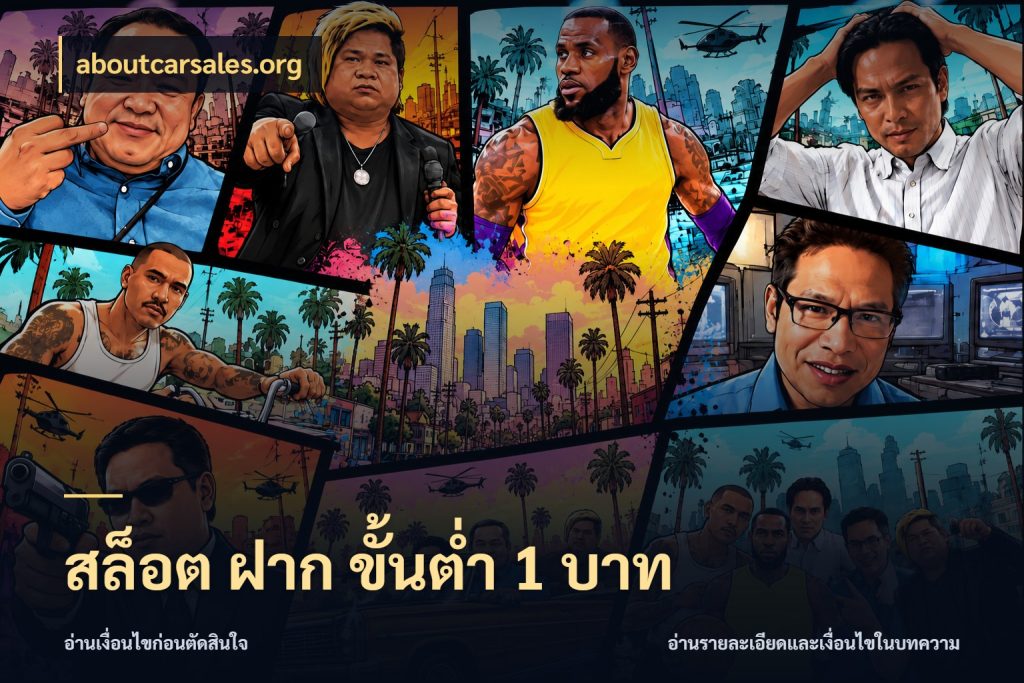 สล็อต ฝาก ขั้นต่ำ 1 บาท จำนวนเริ่มต้นกับสไตล์เกมที่ชอบ สไตล์ aboutcarsales.org