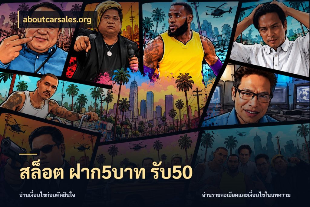 สล็อต ฝาก5บาท รับ50 โปรยอดรับที่สายเกมสนใจ ในมุม aboutcarsales.org