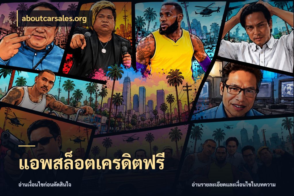 แอพสล็อตเครดิตฟรี ชนิดเครดิตกับสิทธิ์ที่คุณอยากรู้ กับ aboutcarsales.org
