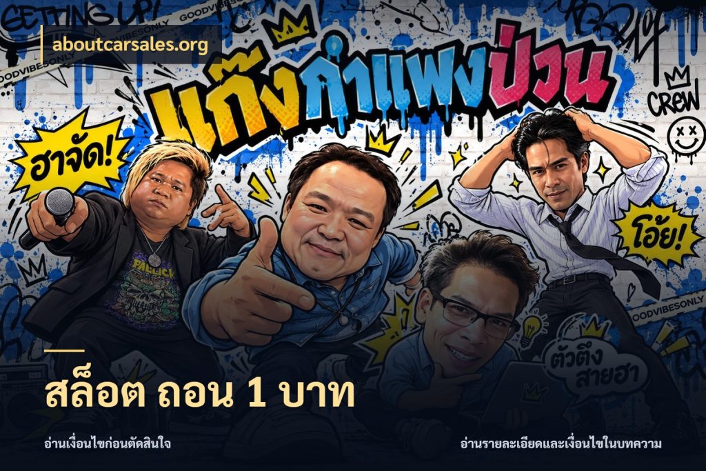 สล็อต ถอน 1 บาท มุมสนุกของคนที่กำหนดขอบเขตตัวเอง ในมุม aboutcarsales.org