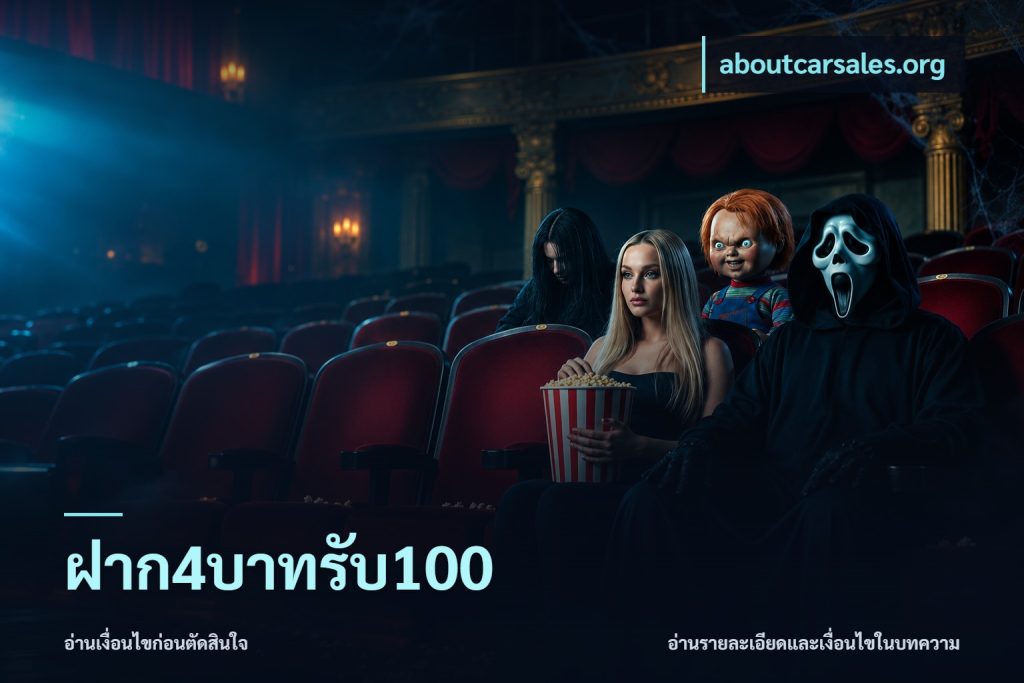 ฝาก4บาทรับ100