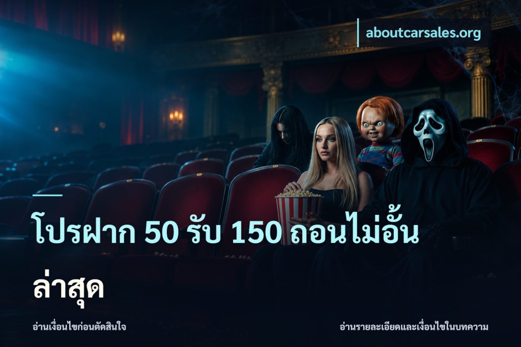 โปรฝาก 50 รับ 150 ถอนไม่อั้นล่าสุด