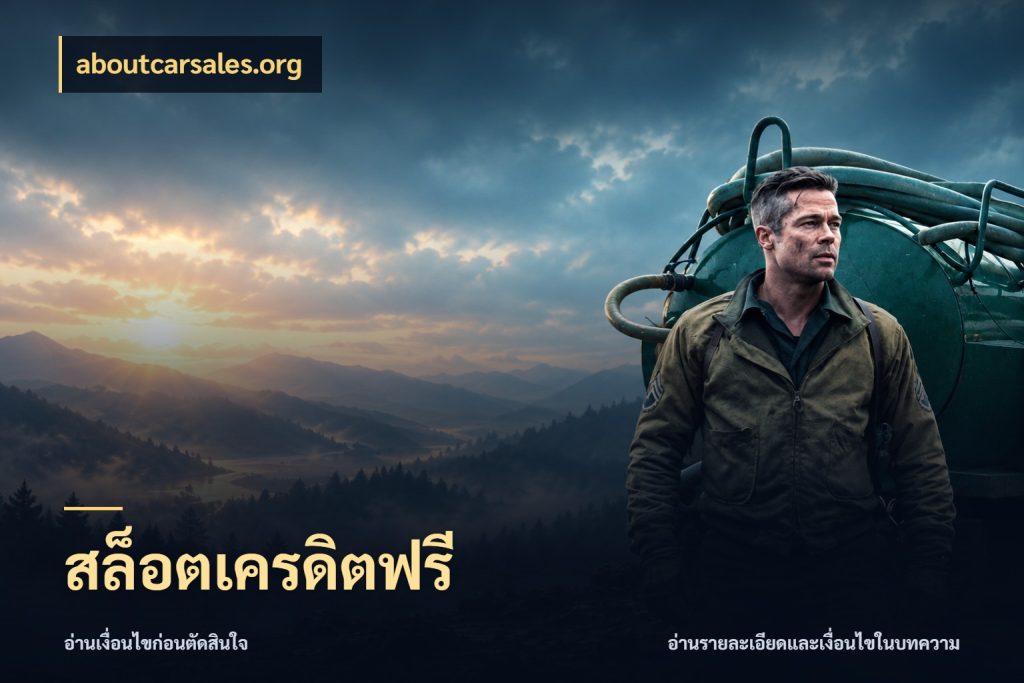 สล็อตเครดิตฟรี