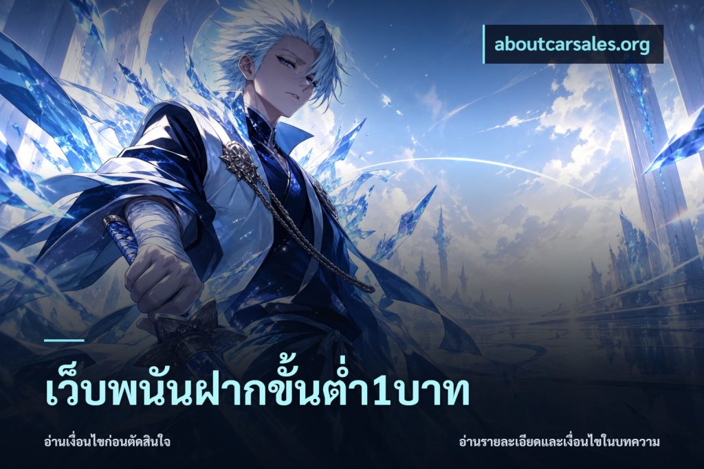 เว็บพนันฝากขั้นต่ำ1บาท