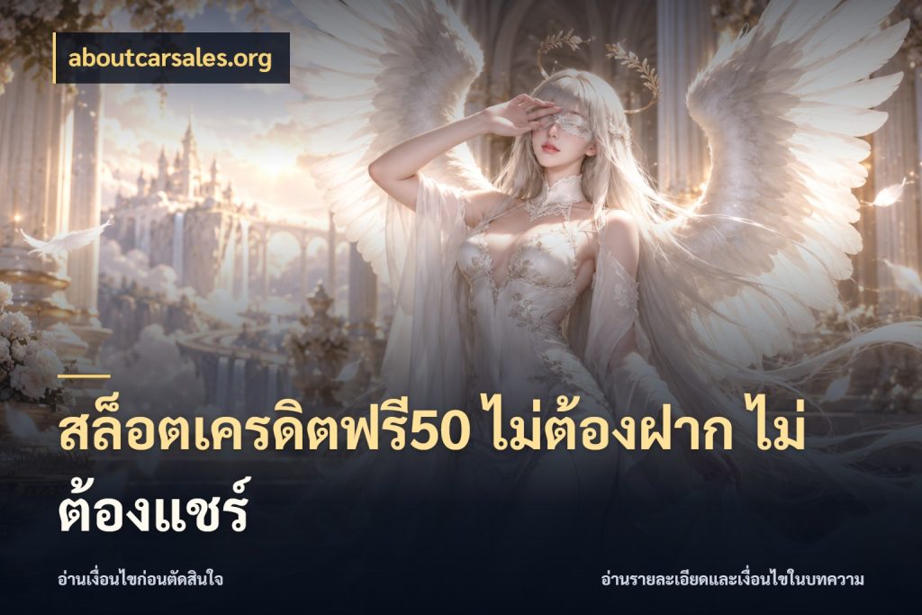 สล็อตเครดิตฟรี50 ไม่ต้องฝาก ไม่ต้องแชร์ เปิดประเด็นเครดิตฟรีสำหรับคนชอบลุ้น กับ aboutcarsales.org