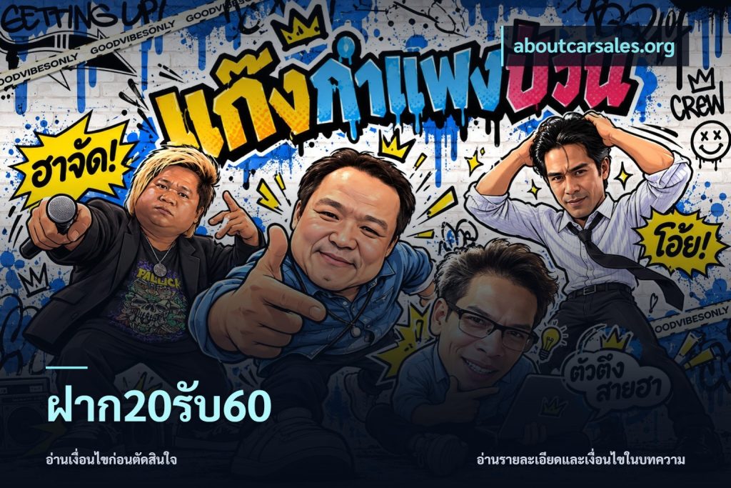 ฝาก20รับ60