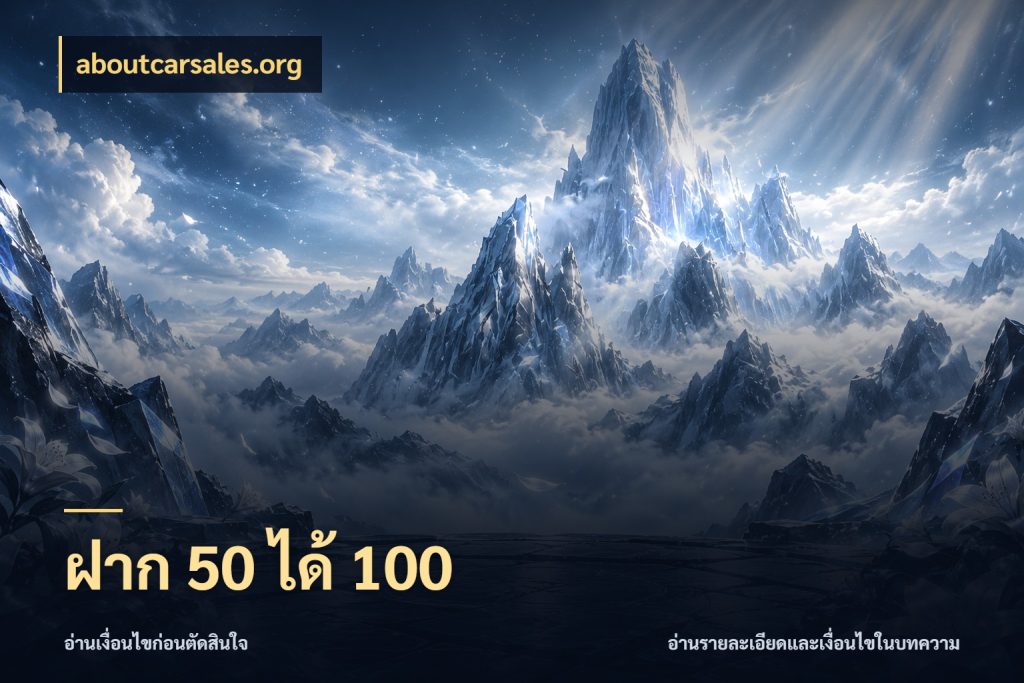 ฝาก 50 ได้ 100 จุดเด่นของเครดิตที่คนชอบเกมอยากรู้ กับ aboutcarsales.org