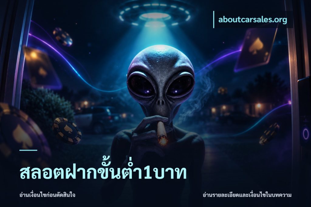 สลอตฝากขั้นต่ำ1บาท