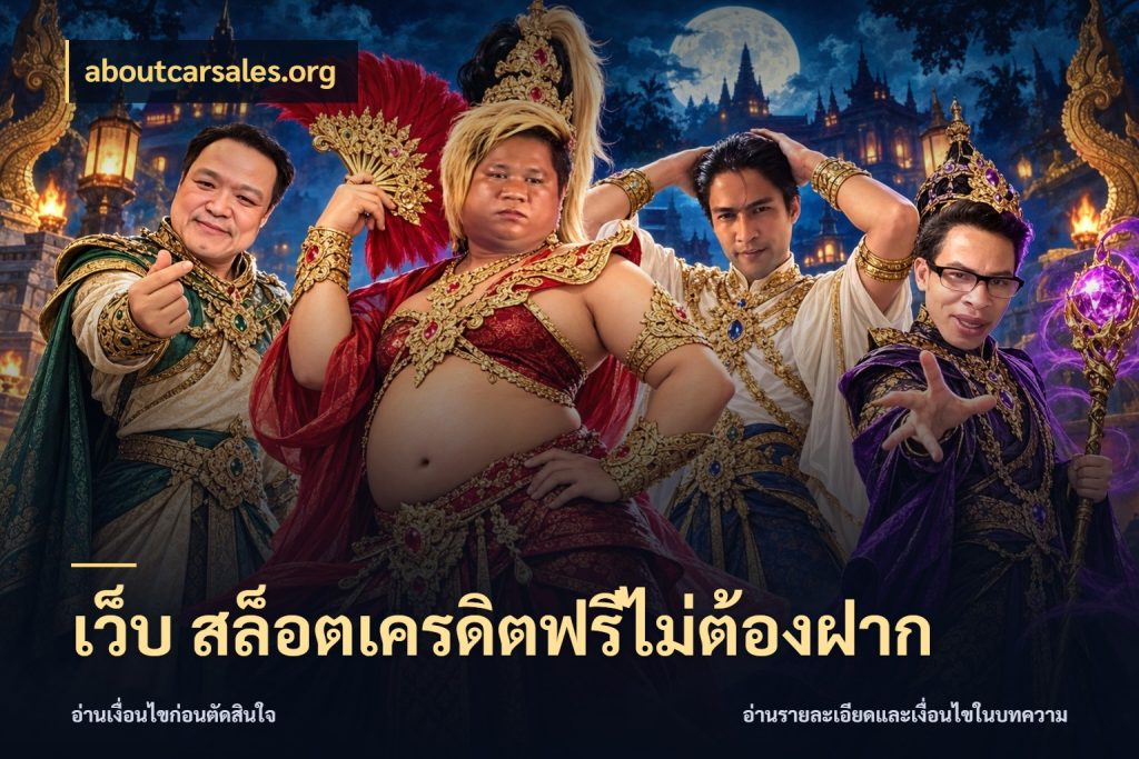 เว็บ สล็อตเครดิตฟรีไม่ต้องฝาก aboutcarsales.org สีสันของเครดิตฟรีและเกมแนวที่ชอบ