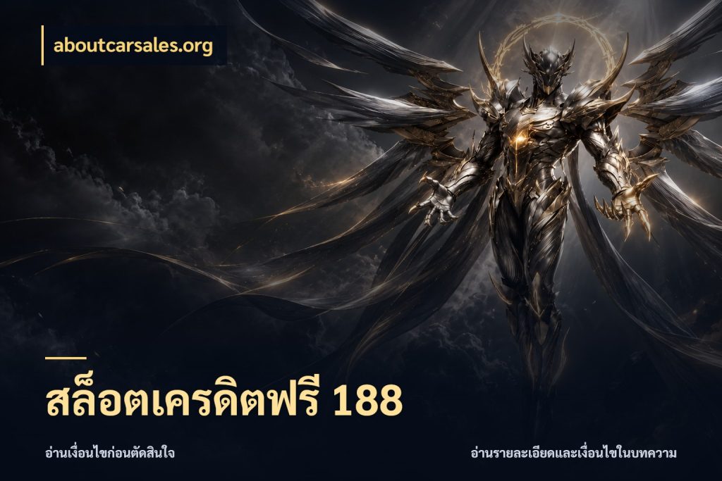 สล็อตเครดิตฟรี 188 เครดิตฟรีในมุมที่สายโบนัสสนใจ กับ aboutcarsales.org