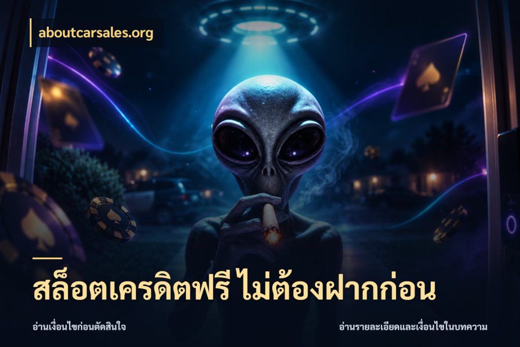สล็อตเครดิตฟรี ไม่ต้องฝากก่อน เลือกสไตล์ความสนุกจากรูปแบบเครดิต กับ aboutcarsales.org