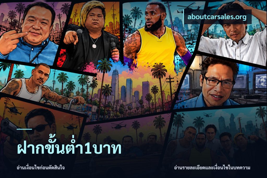 ฝากขั้นต่ำ1บาท