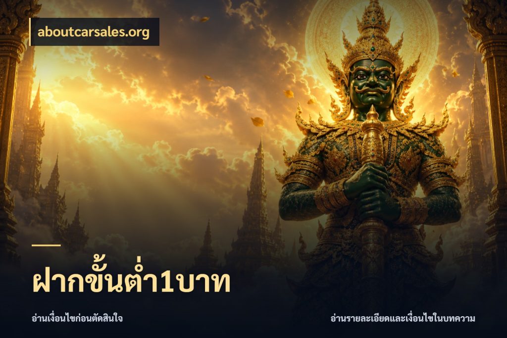 ฝากขั้นต่ำ1บาท aboutcarsales.org เปิดมุมยอดเริ่มต้นสำหรับคนชอบเกม
